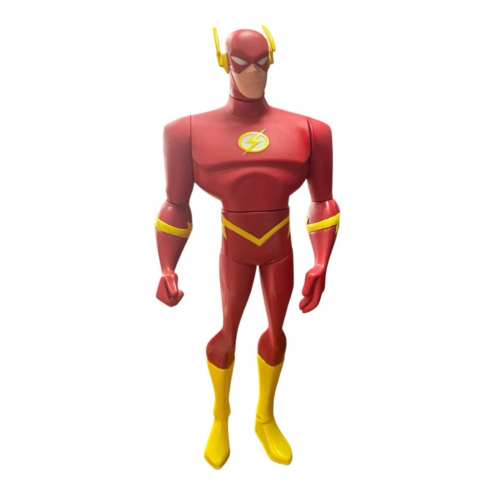 DC Justice League Unlimited THE FLASH 10" Action Figure 2000’s Mattel